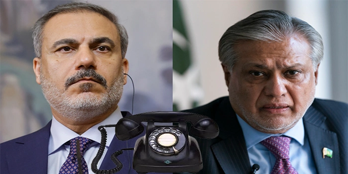 اسحاق ڈار اور ہاکان فیدان کا ٹیلیفونک رابطہ، پاک افغان صورتحال پر تفصیلی گفتگو