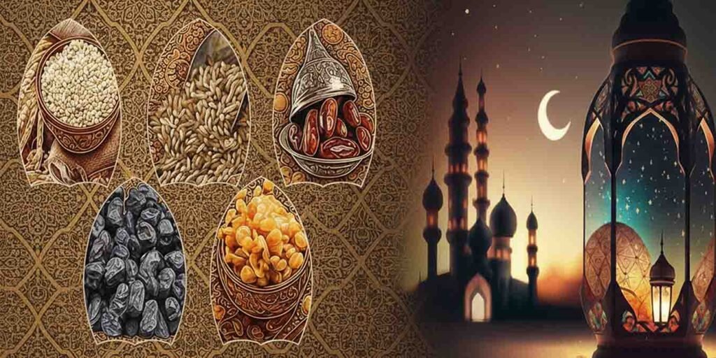 رمضان المبارک میں صدقہ فطر اور فدیہ صوم کی ادائیگی کا منظر