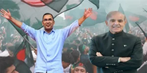 شہباز شریف کا طارق رحمان سے ٹیلیفونک رابطہ، بی این پی کی کامیابی پر مبارکباد