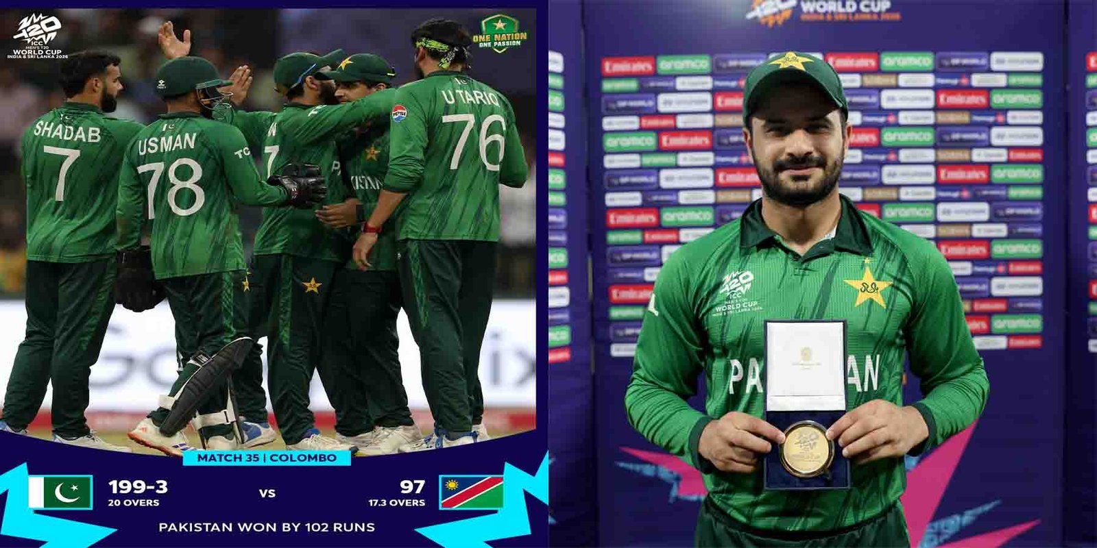 ‫T20 ورلڈ کپ 2026 پاکستان سپر ایٹ صاحبزادہ فرحان سنچری‬