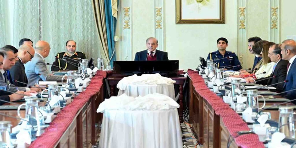 وفاقی کابینہ کا اجلاس وزیراعظم شہباز شریف