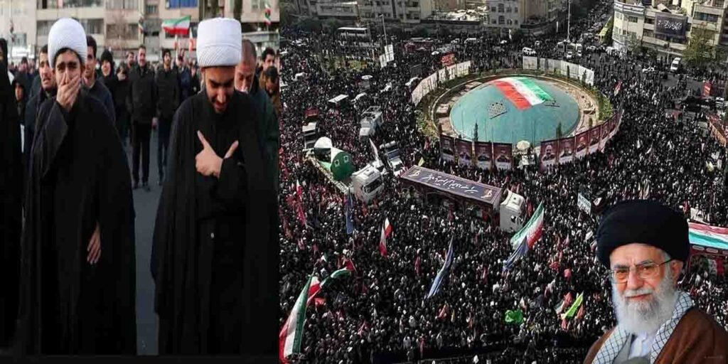 علی خامنہ ای کو خراج عقیدت پیش کرنے کے لیے اصفہان میں عوام کا اجتماع