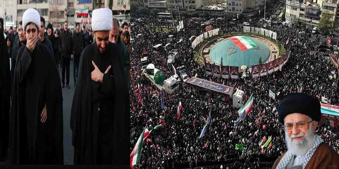 علی خامنہ ای کو خراج عقیدت پیش کرنے کے لیے اصفہان میں عوام کا اجتماع