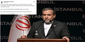 ایرانی وزیر خارجہ عباس عراقچی کا ٹرمپ کو دھوکے باز قرار، مذاکرات کی میز پر بمباری کا الزام