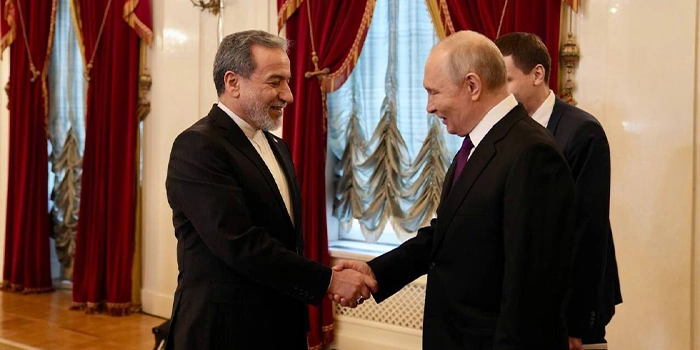 ایران روس عباس عراقچی کی صدر ولادیمیر پیوٹن سے ملاقات