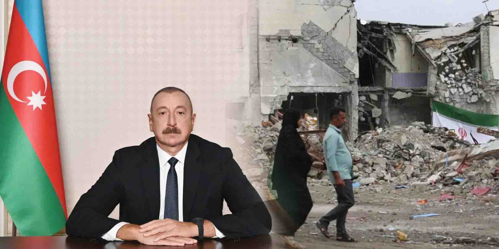 آذربائیجان کی جانب سے ایران کیلئے انسانی امداد کے ٹرکوں کی روانگی