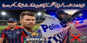 ڈیوڈ وارنر مقدمہ: کراچی کنگز کے کپتان پر ڈرنک ڈرائیونگ کیس درج