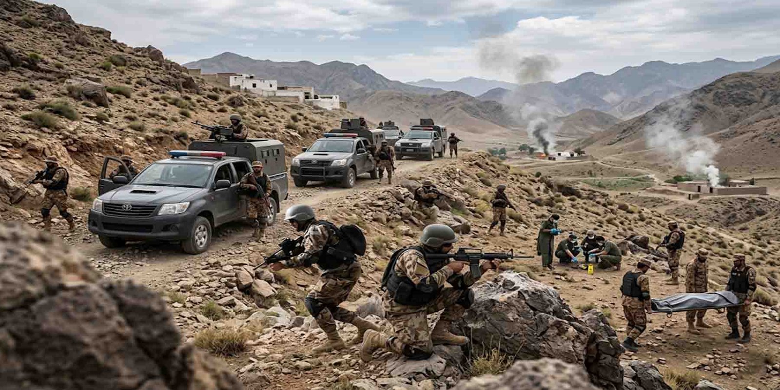 خیبر سیکیورٹی آپریشن — 22 دہشتگرد ہلاک، فائرنگ سے 10 سالہ بچہ شہید