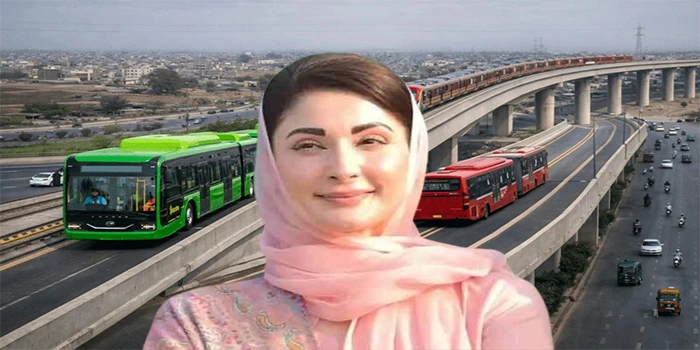 مریم نواز کا پنجاب میں پبلک ٹرانسپورٹ مفت اعلان