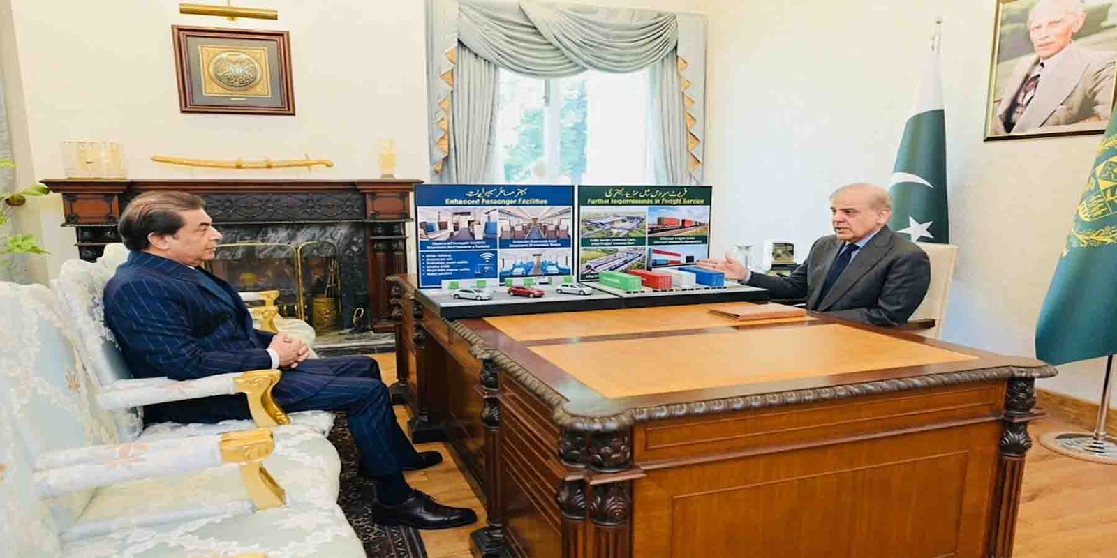 پاکستان ریلوے اصلاحات اجلاس میں وزیراعظم شہباز شریف