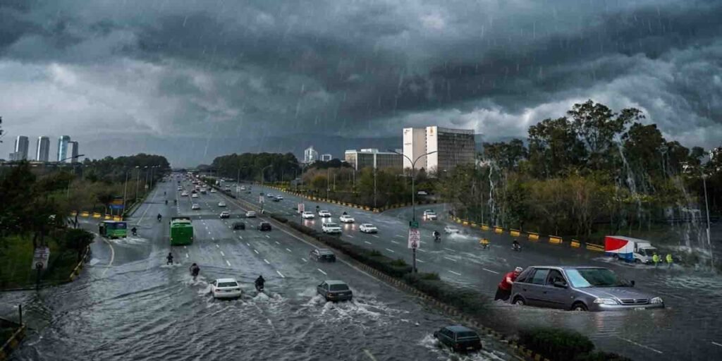 پاکستان میں بارشوں کا نیا سسٹم لاہور اسلام آباد پشاور بارش