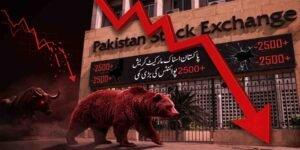 پاکستان اسٹاک مارکیٹ مندی — 2500 سے زائد پوائنٹس کی بڑی کمی