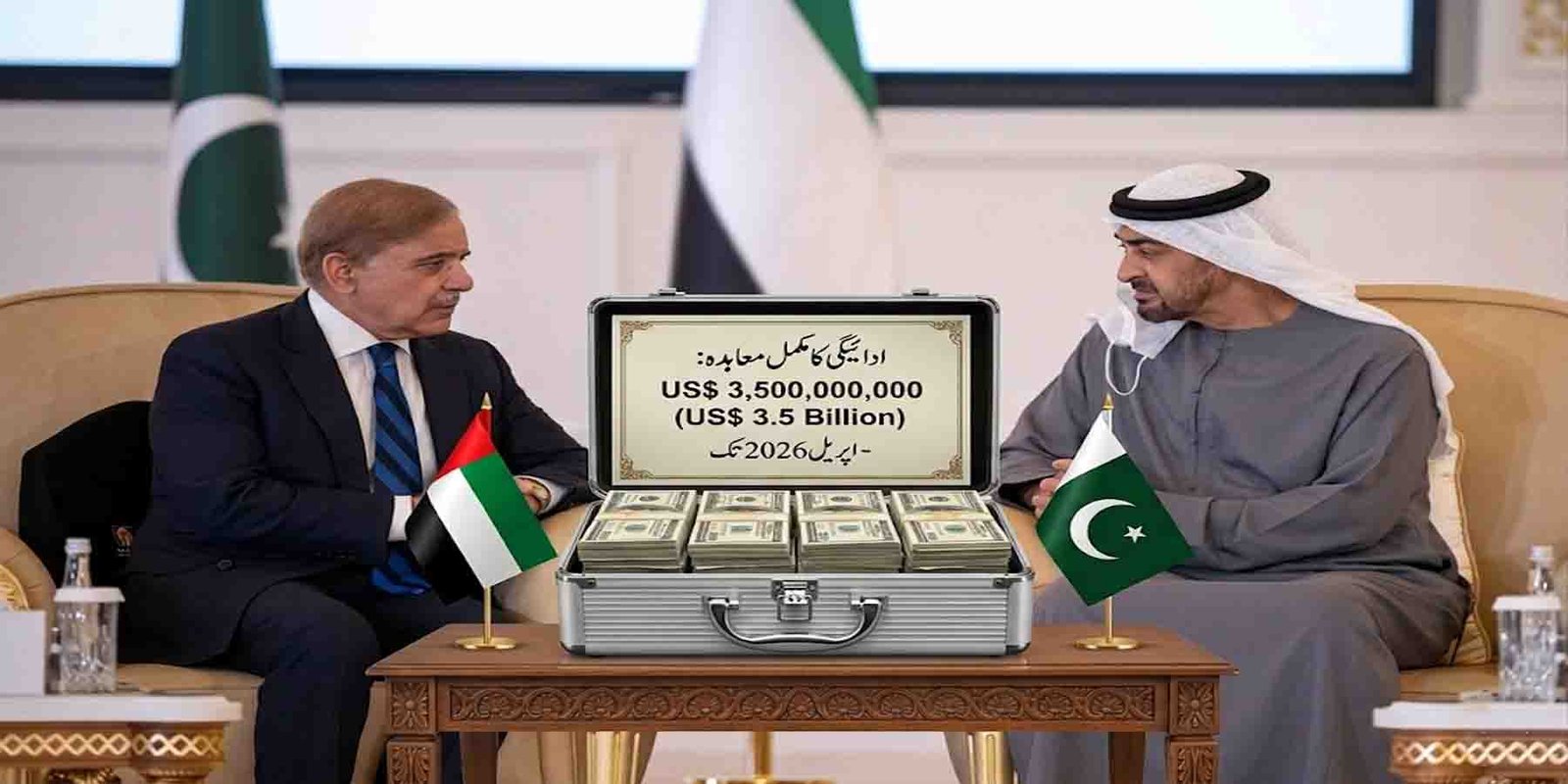 پاکستان یو اے ای قرضہ واپسی 3.5 ارب ڈالر