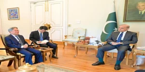 شہباز شریف اور چینی سفیر کی ملاقات، پاک چین تعلقات مزید مضبوط بنانے پر اتفاق