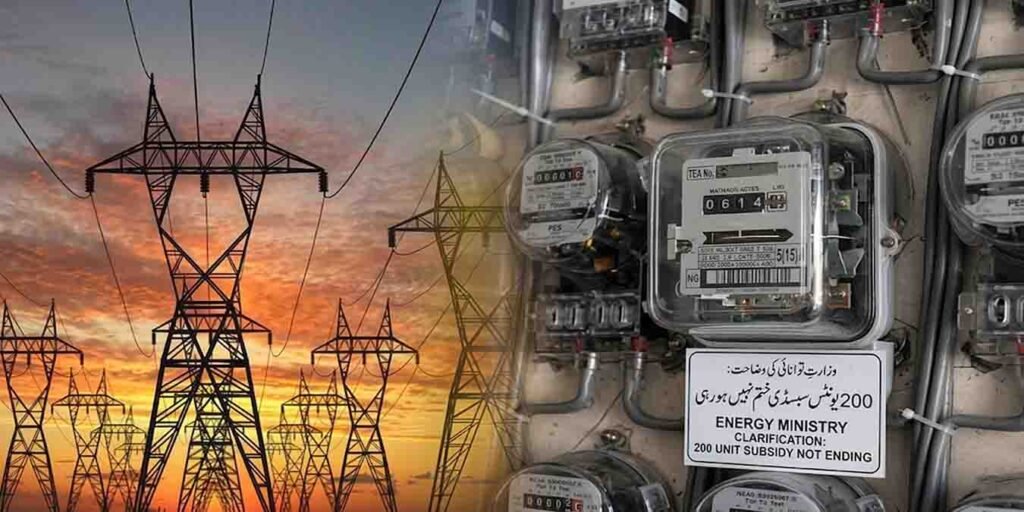 200 یونٹس بجلی سبسڈی سے متعلق بجلی کا بل اور میٹر