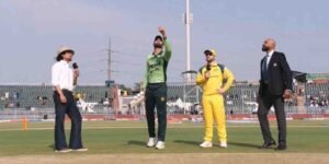پاکستان بمقابلہ آسٹریلیا پہلا ون ڈے: پاکستان کا ٹاس جیت کر فیلڈنگ کا فیصلہ