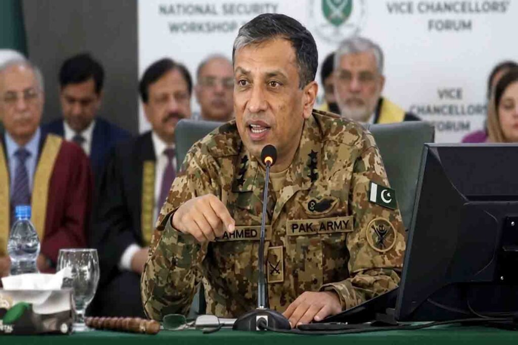 ڈی جی آئی ایس پی آر نیشنل سکیورٹی ورکشاپ 2026 میں وائس چانسلرز کی شرکت