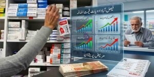 فیصل آباد ادویات قیمت اضافہ: آنکھوں، شوگر اور بلڈ پریشر ادویات مہنگی، مریض پریشان