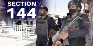 کوئٹہ میں دفعہ 144 نافذ