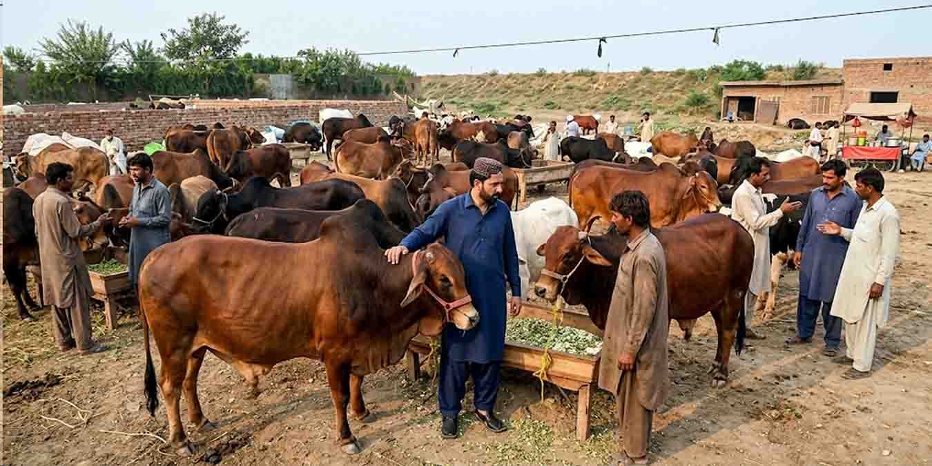 قربانی کے جانوروں کی قیمتیں