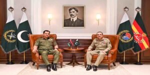 عاصم منیر سے صدام خلیفہ حفتر کی ملاقات، دفاعی تعاون بڑھانے پر اتفاق
