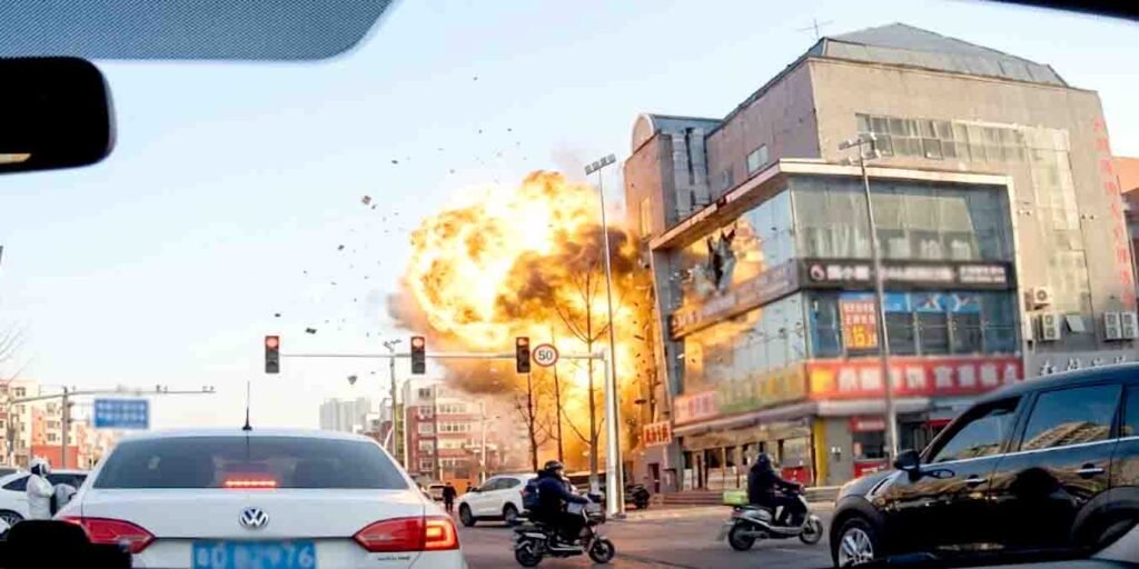 چین میں دھماکا جس میں 7 افراد ہلاک اور 17 زخمی ہوئے