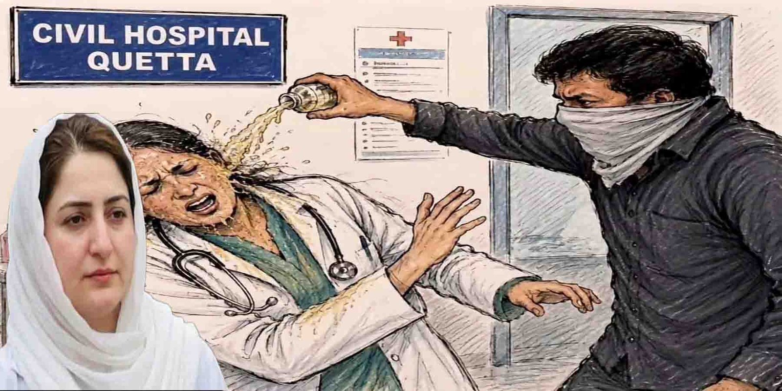 ڈاکٹر ماہ نور کی حالت خطرے سے باہر، میجر پلاسٹک سرجری کا امکان