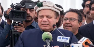 عوام ووٹ دیں یا نہ دیں، گلگت بلتستان میں ترقیاتی منصوبوں کی خود نگرانی کروں گا، نواز شریف کا خطاب