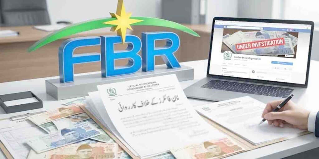 ایف بی آر نان فائلرز کے خلاف کارروائی
