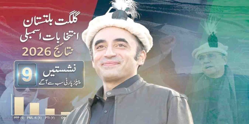 گلگت بلتستان اسمبلی انتخابات نتائج 2026