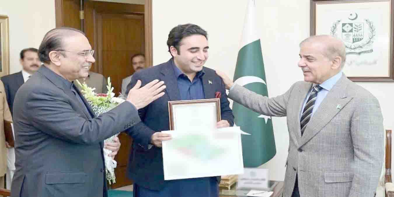 گلگت بلتستان الیکشن میں پیپلز پارٹی کی کامیابی، وزیراعظم شہباز شریف کی زرداری اور بلاول کو مبارکباد