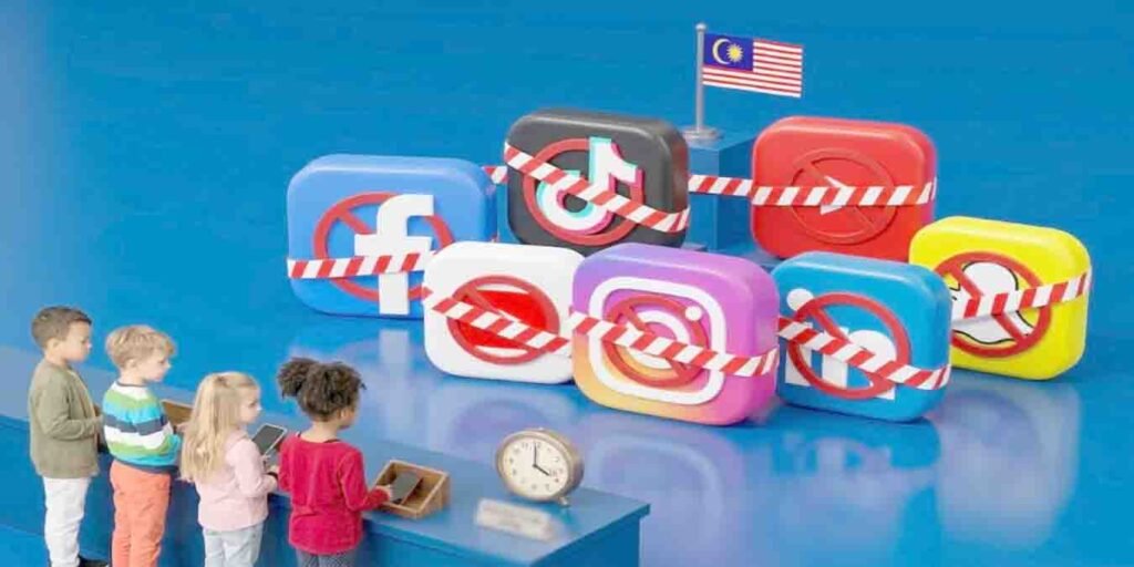 ملائیشیا میں سوشل میڈیا پابندی کے تحت بچوں کے اکاؤنٹس کی عمر کی تصدیق