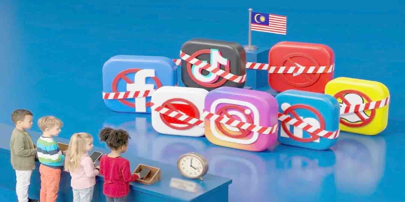 ملائیشیا میں سوشل میڈیا پابندی کے تحت بچوں کے اکاؤنٹس کی عمر کی تصدیق