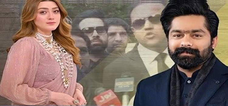 اداکارہ مومنہ اقبال اور ایم پی اے ثاقب چدھڑ سے متعلق ہراسانی کیس کی فائل فوٹو