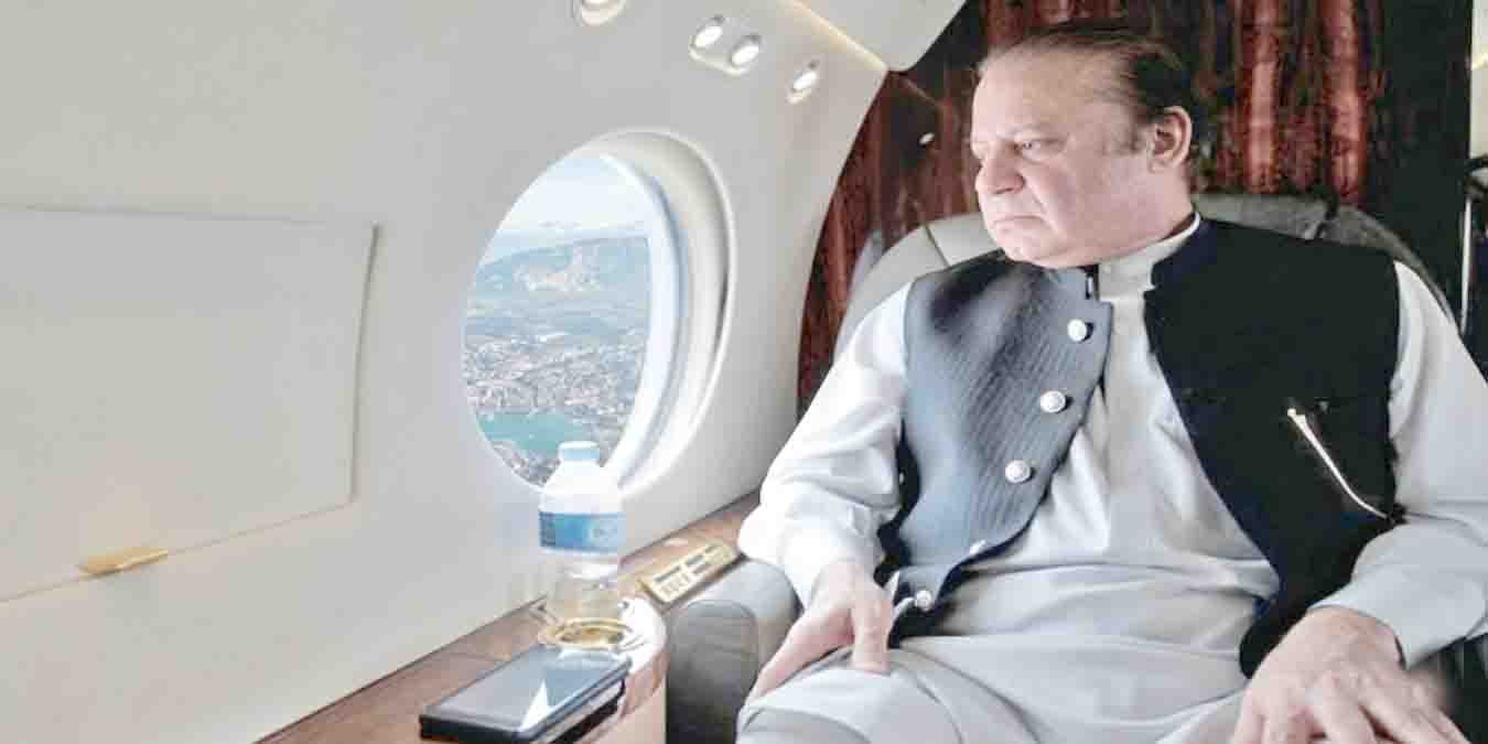 نواز شریف جنیوا روانگی سے قبل