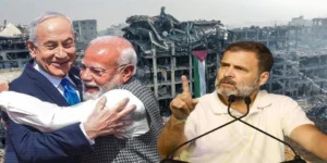 راہل گاندھی کی غزہ سے متعلق مودی حکومت کی خارجہ پالیسی پر سخت تنقید، بی جے پی بوکھلائٹ کا شکار