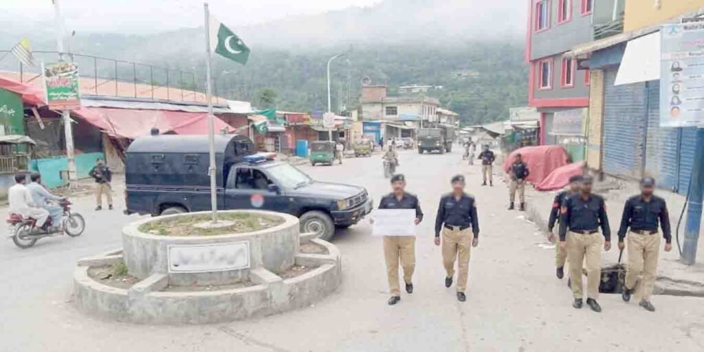 راولاکوٹ میں کشیدہ صورتحال کے بعد سکیورٹی فورسز تعینات