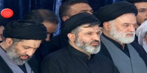 علی خامنہ ای نماز جنازہ میں تین بیٹوں کی شرکت