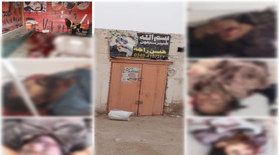 بلوچستان کے علاقے ماشکیل میں دہشتگرد حملے کے بعد جائے وقوعہ