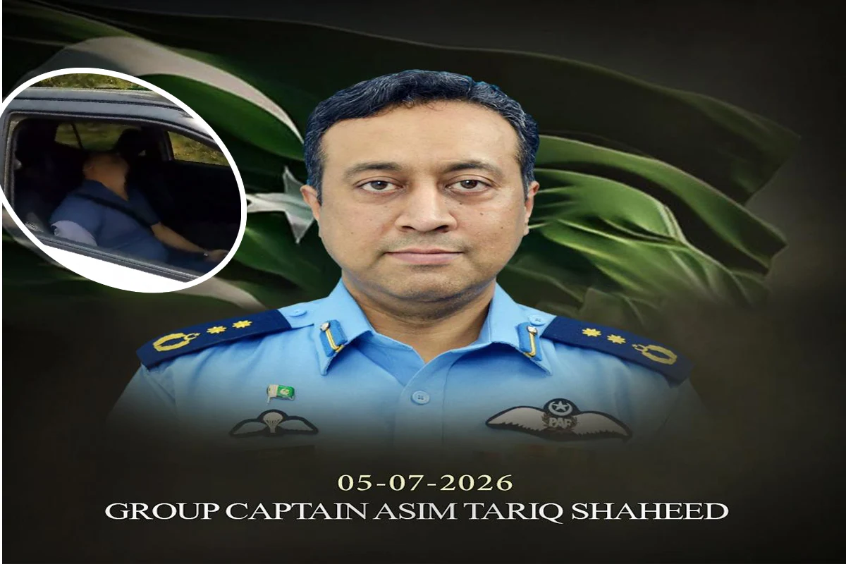 اسلام آباد میں خاتون کو بچاتے ہوئے پاک فضائیہ کے گروپ کیپٹن عاصم شہید