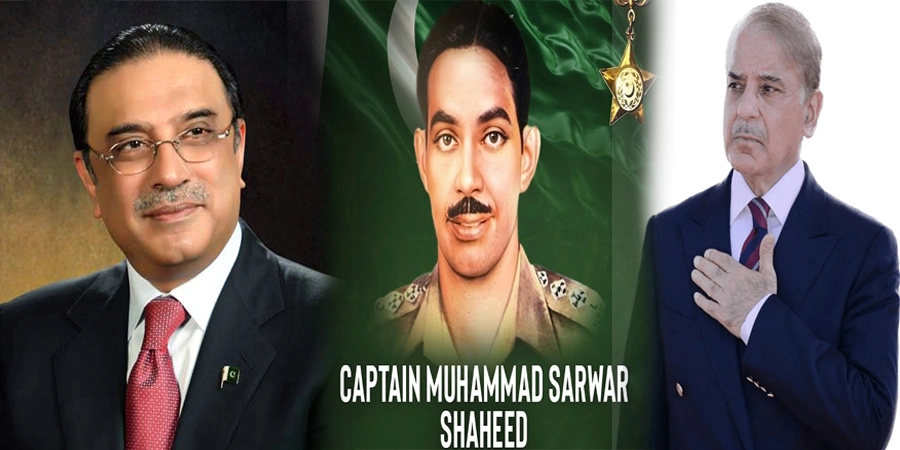 کیپٹن محمد سرور شہید پہلے نشان حیدر کے 78ویں یومِ شہادت پر خراجِ عقیدت