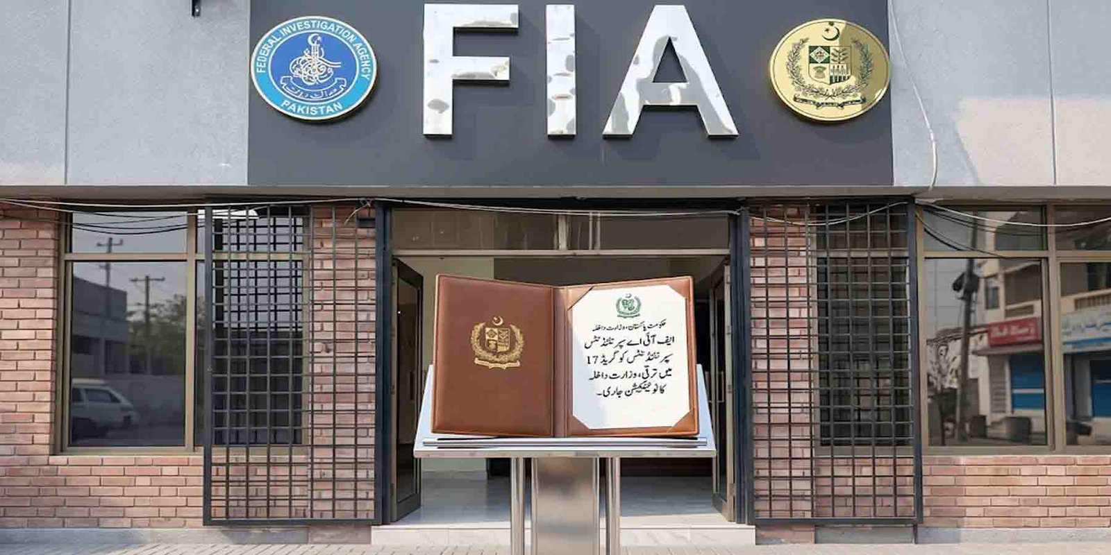ایف آئی اے سپرنٹنڈنٹس کو گریڈ 17 میں ترقی کا نوٹیفکیشن
