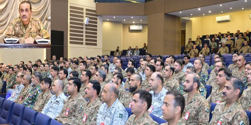 فیلڈ مارشل کا نیشنل ڈیفنس یونیورسٹی میں خطاب: جنگیں سیاسی نعروں سے نہیں ایمان، اتحاد اور تنظیم سے جیتی جاتی