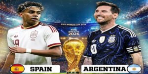 فیفا ورلڈ کپ 2026 کا فائنل آج، ارجنٹائن اور اسپین آمنے سامنے