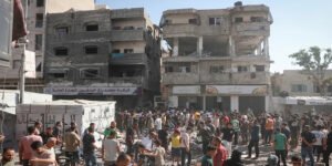 غزہ پر اسرائیلی حملہ: نئے فضائی حملے میں 3 بچوں سمیت 11 فلسطینی شہید
