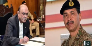 جنرل عامر رضا کو نشان امتیاز (ملٹری) عطا کرنے کی منظوری