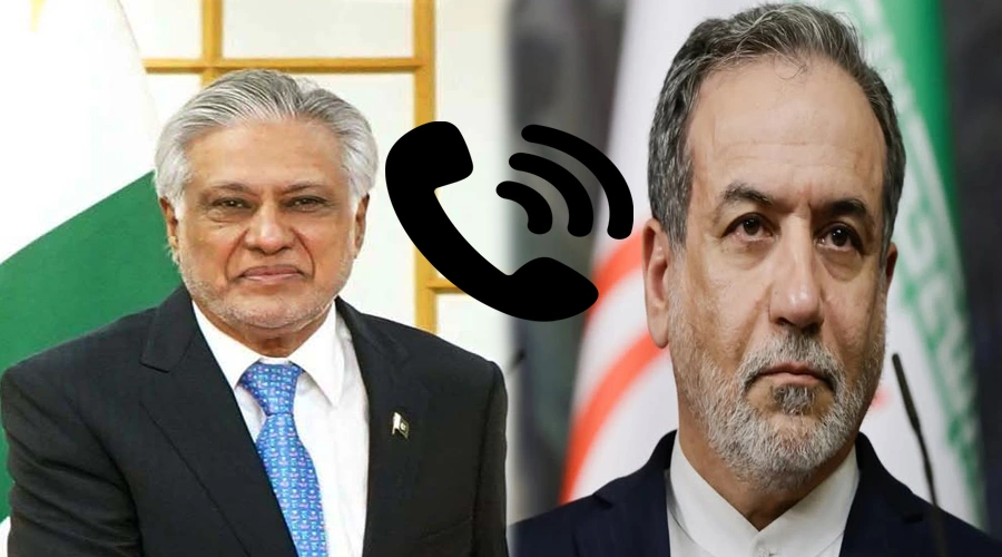 اسحاق ڈار اور عباس عراقچی کا ٹیلیفونک رابطہ، پاکستان نے مذاکرات اور سفارتکاری پر زور دیا