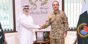 کویتی وزیر خارجہ پاکستان: جی ایچ کیو میں فیلڈ مارشل عاصم منیر سے اہم ملاقات