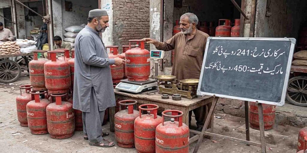 ایل پی جی قیمت لاہور، گیس سلنڈر کی فروخت