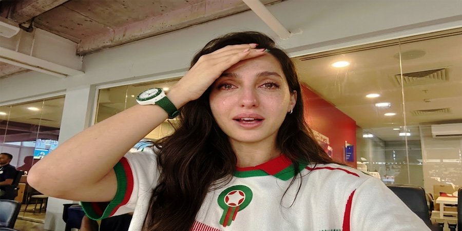 فیفا ورلڈ کپ: مراکش کی فتح پر نورا فتحی جذباتی، آنکھوں میں آنسو آگئے